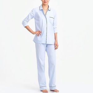 Jcrew comfy pajama set baby blue j crew